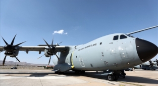 Uçan kale Kayseri’den havalandı