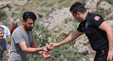 Cesedi valizle Kayseri'ye getirmiş