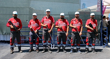 Kurban yakalama timi göreve hazır