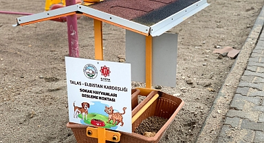 Talas, Elbistan’da minik dostları da unutmadı