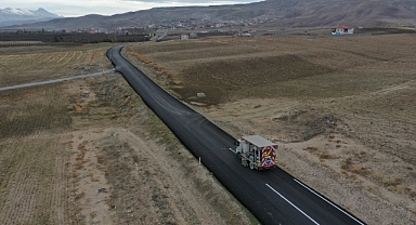 Yeşilhisar’daki yol çalışması tamamlandı