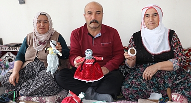 Soğanlı'nın Tek Erkek Bez Bebek Üreticisi!