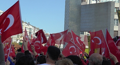 Vatandaşlardan 'Cumhuriyet Yürüyüşü’
