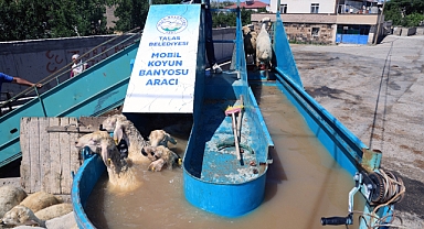 Keneye karşı mobil banyoluk!