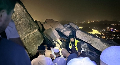 Nur Dağı hacı adaylarının akınına uğruyor