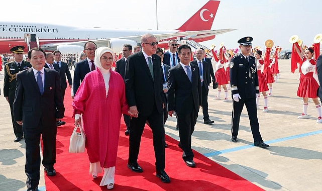 Cumhurbaşkanı Erdoğan Çin'de