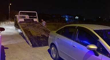 Ehliyetsiz sürücü kovalamaca sonucu yakalandı