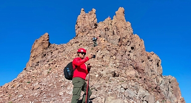 Erciyes'te zirve yolculuğu!