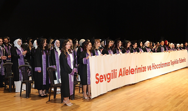 ERÜ Diş Hekimliği Fakültesi 16. dönem mezunlarını verdi