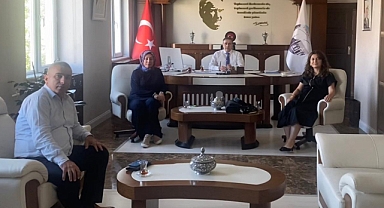 Kayseri Karadenizliler Derneği’nden Talas Kaymakamı Memiş’e Ziyaret