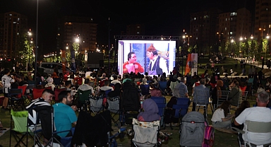 Talas Millet Bahçesi'nde yazlık sinema keyfi