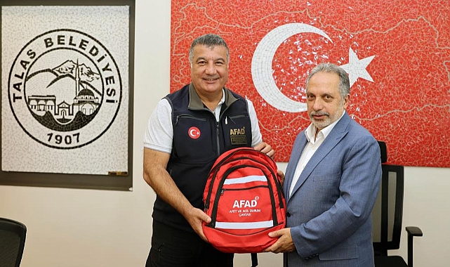 AFAD heyetinden Talas Belediyesi’nin örnek projesine yerinde inceleme