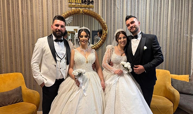 Kardeşler birbirlerine bacanak ve elti oldu