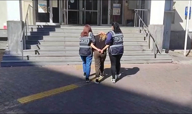 14 yıl kesinleşmiş cezası olan kadın polisten kaçamadı