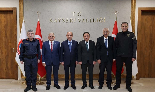 Bakan Yardımcısı Aktaş’tan Kayseri Valiliği’ne ziyaret