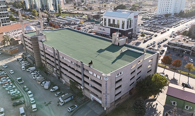 Büyükşehir, Tacettin Katlı Otoparkı'nda 2 milyon TL'lik yatırımı tamamladı