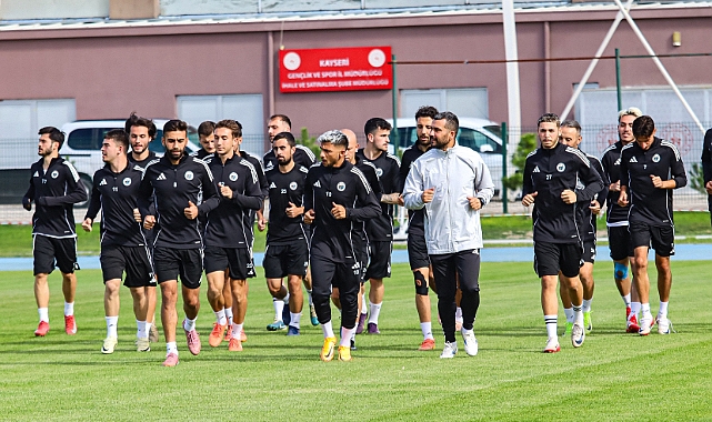 Erciyes 38 FK, Malatya Yeşilyurtspor maçı hazırlıklarını sürdürüyor