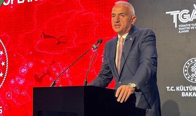 Ersoy üçüncü çeyrek turizm verilerini açıkladı