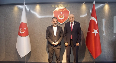 Kayseri Gazeteciler Cemiyeti’nden TEMAD’a Ziyaret