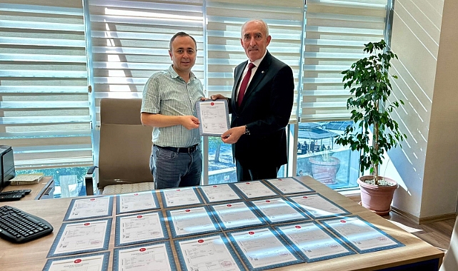 KESOB’un konut projesinde arsaların tapuları alındı