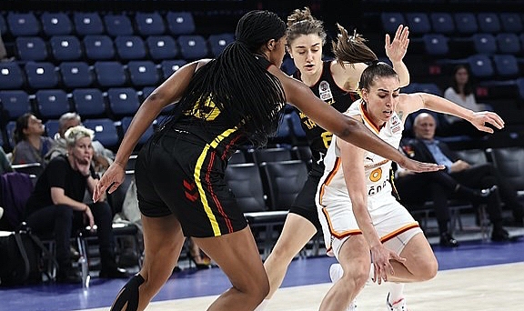 Melikgazi Kayseri Basketbol deplasmanda kaybetti