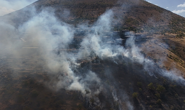 Patlıcan közlerken ormanı yakan şahıs yakalandı: 1 gözaltı