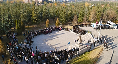 ERÜ’de 10 Kasım Atatürk'ü Anma Töreni