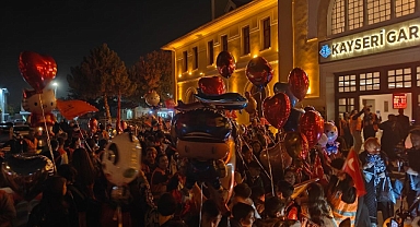Lösemi savaşçıları Umut Treni ile Kayseri’ye geldi