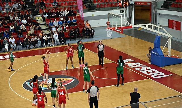 Melikgazi Kayseri Basketbol evinde mağlup