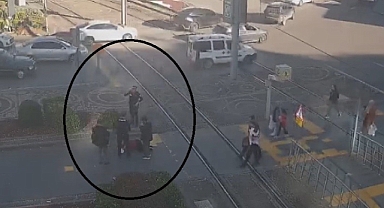 Polis, rahatsızlanan kadının yanından biran olsun bile ayrılmadı