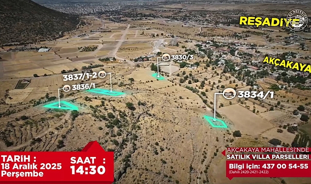 30 prestijli parsel ihaleyle satışta