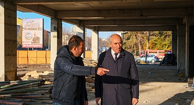 50 bin esnafın temsil edileceği KESOB’un yeni hizmet binası 78 günde yükseldi