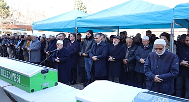 Başkan Öztürk'ün kayınvalidesi son yolculuğuna uğurlandı