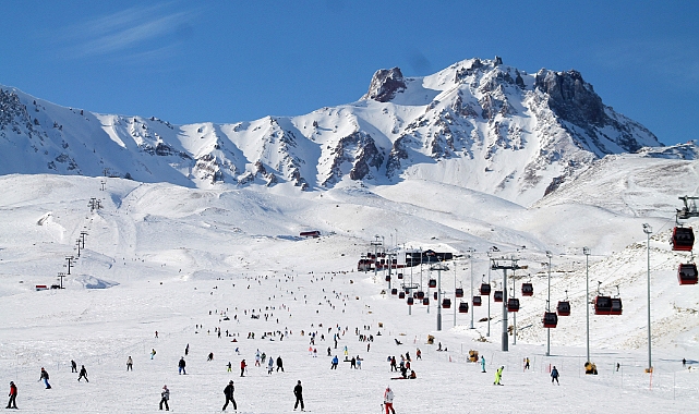 Erciyes'te sezon 18 Aralık'ta başlıyor
