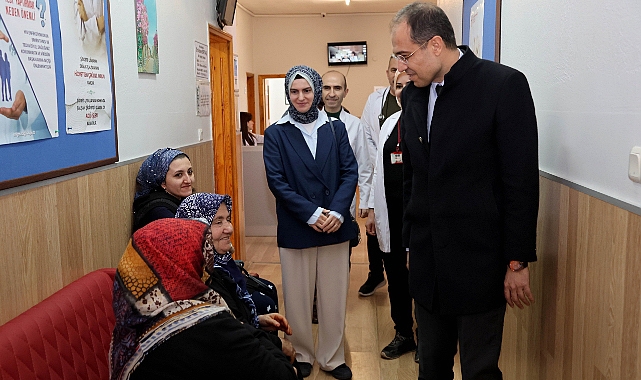 Erşan’dan aile sağlığı merkezlerine ziyaret