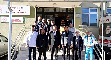 İl Sağlık Müdürü Dr. Erşan; Özvatan’daki sağlık hizmetlerini yerinde değerlendirdi