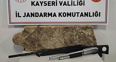 Jandarmadan tarihi eser kaçakçılarına operasyon