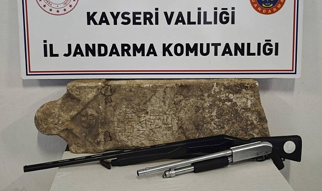 Jandarmadan tarihi eser kaçakçılarına operasyon