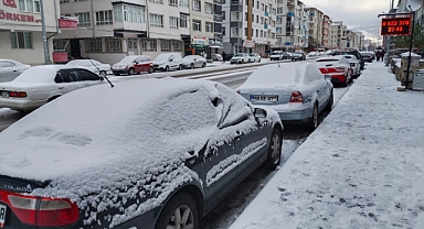 Kayseri beyaza büründü 