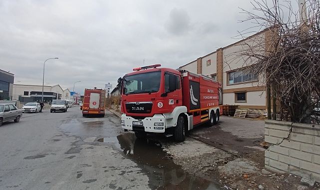 Kayseri’de korkutan yangın