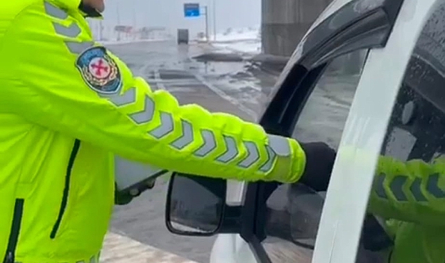 Kış şartlarında trafikte sıkı denetim!