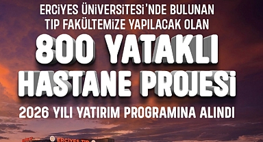 Başkan Büyükkılıç'tan 'yeni hastane' açıklaması