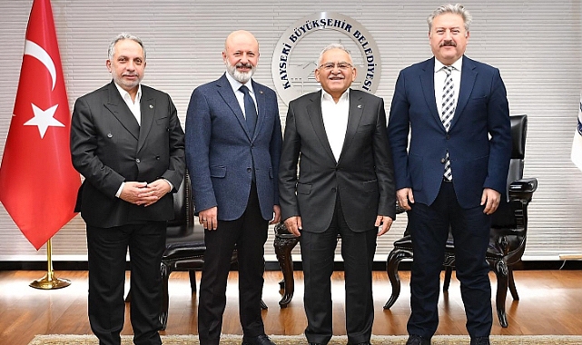 Belediye başkanları ile bir araya geldi!