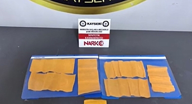 Beze emdirilmiş uyuşturucu madde ele geçirildi