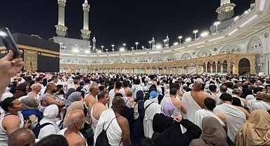 Kabe'de tarihi yoğunluk