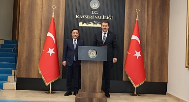 Kara Kuvvetleri Komutanı Tokel ile Bakan Yardımcısı Ayhan’dan Vali Çiçek’e ziyaret