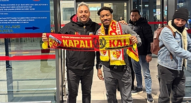 Kayserispor’un yeni transferi RonaelPierre-Gabriel Kayseri’ye geldi