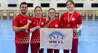 Spor A.Ş. sporcularından Türkiye derecesi