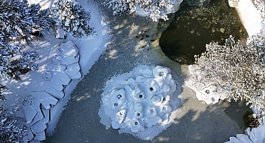 Termometreler eksi 14'ü gösterdi