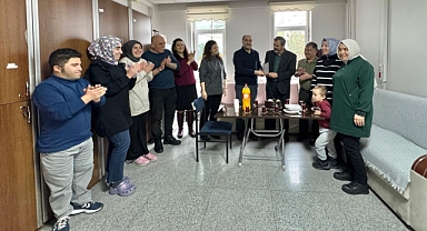 40 yıllık hizmete anlamlı veda